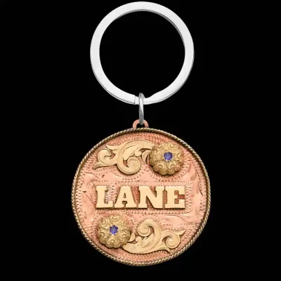 The Big Country Custom Keychain